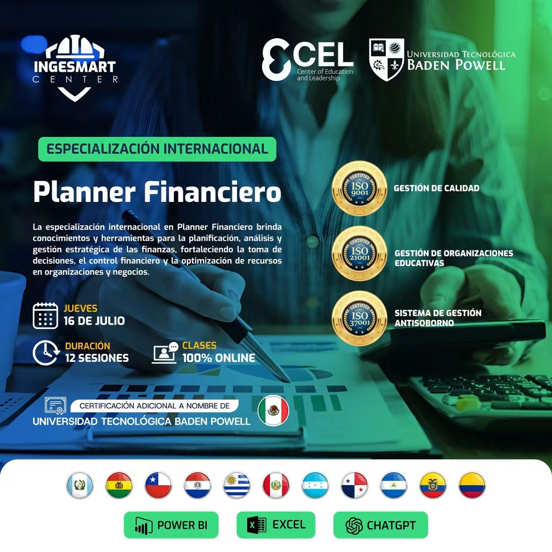 Especialización en Planner Financiero